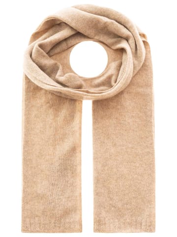 Kaschmir-Schal in Beige - (L)180 x (B)30 cm