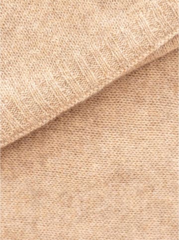 Kaschmir-Schal in Beige - (L)180 x (B)30 cm