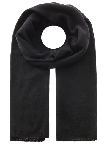 Kaschmir-Schal in Schwarz - (L)180 x (B)30 cm