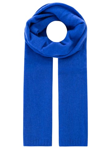 Kaschmir-Schal in Blau - (L)180 x (B)30 cm
