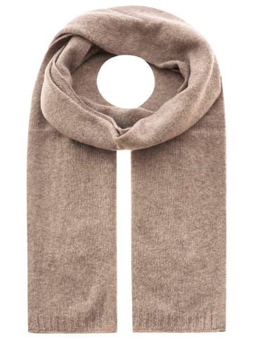 Kaschmir-Schal in Taupe - (L)180 x (B)30 cm