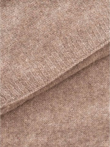 Kaschmir-Schal in Taupe - (L)180 x (B)30 cm