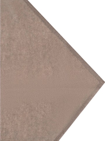 Kasjmieren driehoekssjaal taupe - (L)84 x (B)34 cm