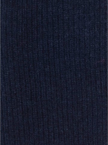 Kaschmir-Schal in Dunkelblau - (L)180 x (B)44 cm
