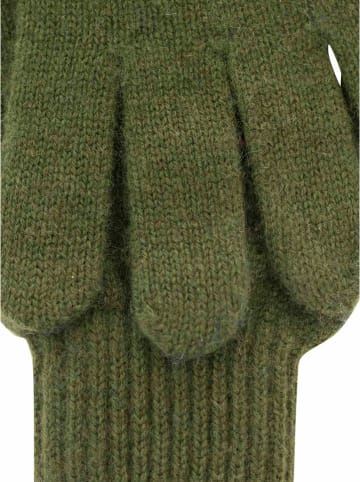Kasjmieren handschoenen kaki