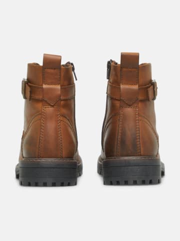 s.Oliver Leren boots lichtbruin