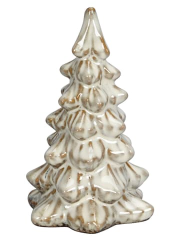 Decoratief object "Baum" crème/bruin - (H)13 cm