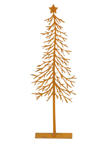 Dekoaufsteller ''Baum'' in Orange - (H)25 cm