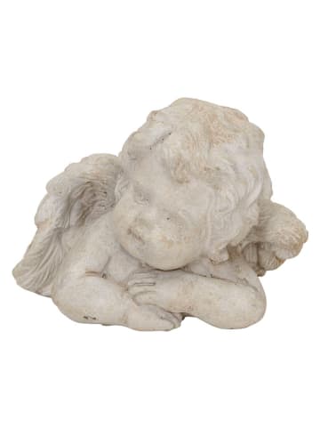 Decoratief figuur "Engel" crème - (H)10 cm