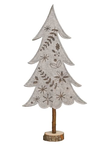 Decoratief object "Baum" grijs/lichtbruin - (H)43 cm