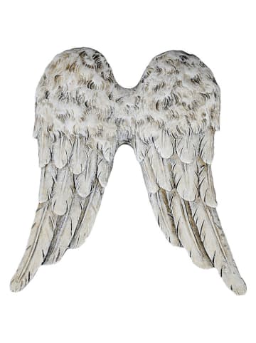Decoratief object "Flügel" grijs - (L)15 cm