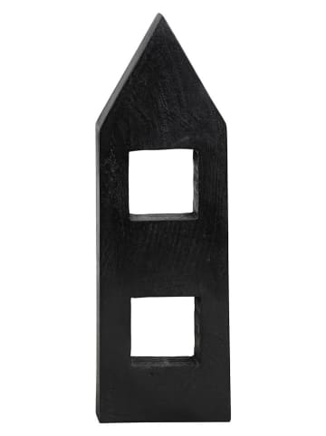 Dekoracja "House" w kolorze czarnym - wys. 24 cm
