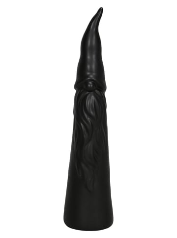 Figurka dekoracyjna "Santa Claus" w kolorze czarnym - wys. 21 cm