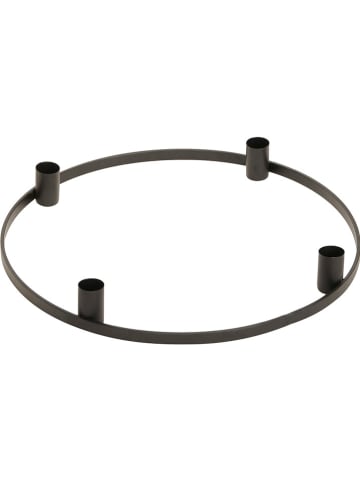 Świecznik w kolorze czarnym - Ø 35 cm