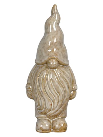 Decoratief figuur "Wichtel" crème/bruin - (H)24 cm