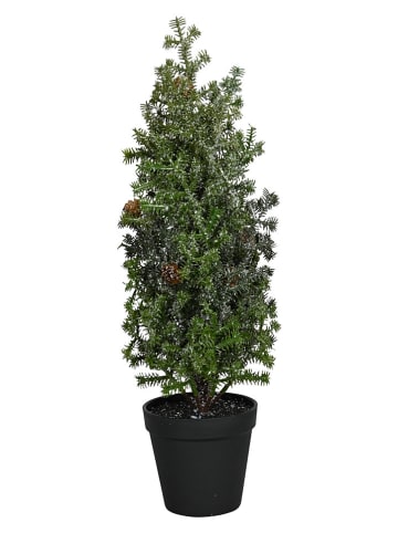 Drzewko dekoracyjne w kolorze zielonym - wys. 45 cm