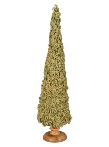 Dekoracja "Tree" w kolorze zielonym - wys. 56 x Ø 15 cm