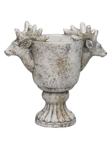 Plantenpot grijs/bruin - (B)31 x (H)31 cm