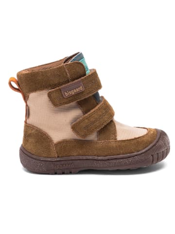 Boots ''Huxie'' in Hellbraun/ Beige