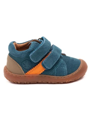 Leren barefootschoenen "Hale" blauw