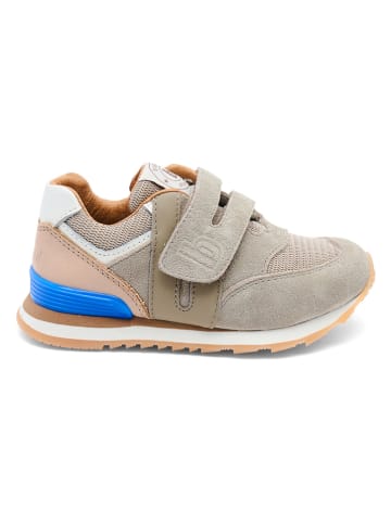 Skórzane sneakersy "Winston" w kolorze szarym
