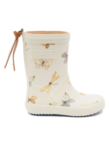 Gummistiefel in Creme