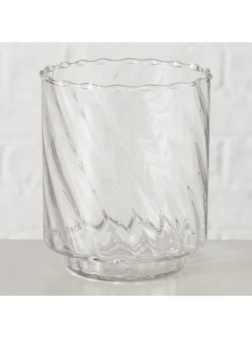 Windlicht "Louna" in Transparent - (H)12 cm