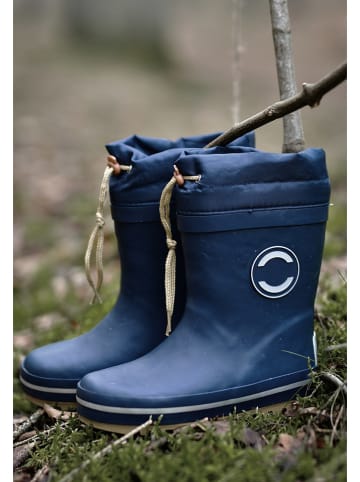 Gummistiefel in Blau