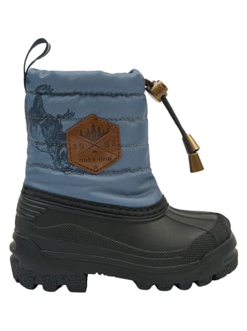 Winterboots in Blau/ Schwarz
