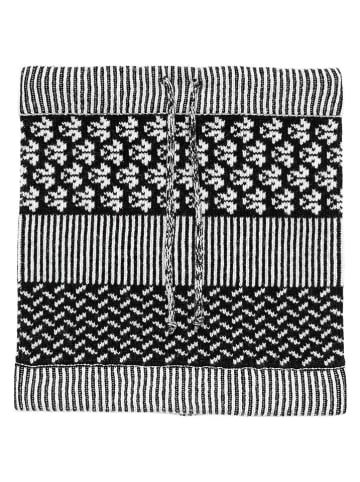Loop-Schal "Smekker" in Schwarz/ Weiß