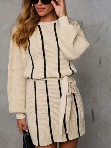 Kleid in Beige