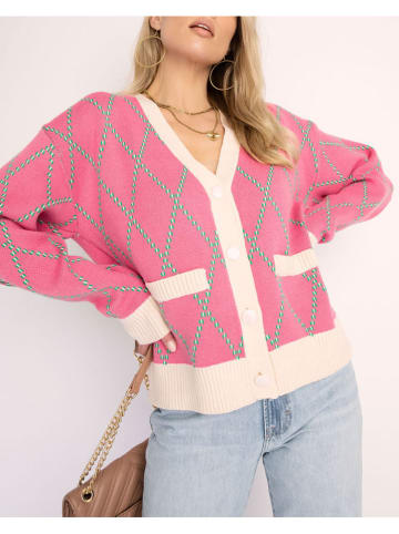 Cardigan in Pink