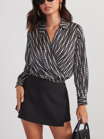 Bluse in Schwarz