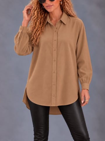 Blouse lichtbruin