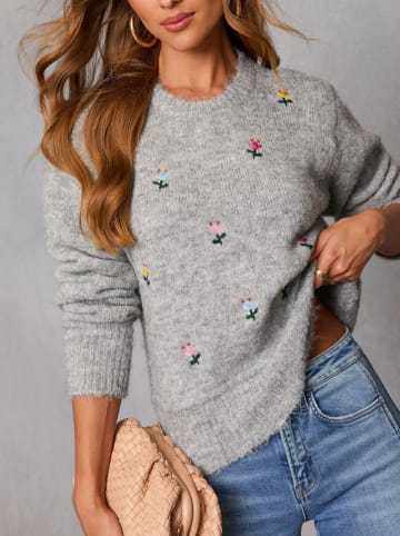 Pullover in Grau