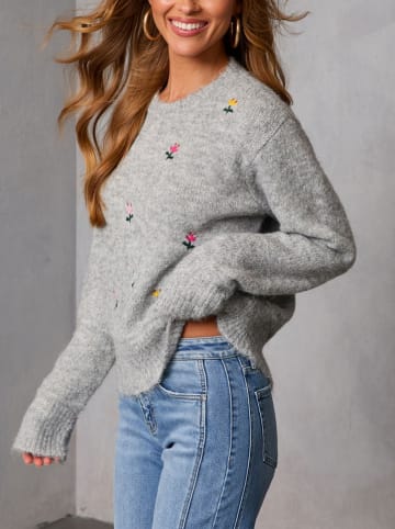 Pullover in Grau