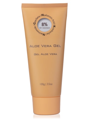 Gel "8% By Kedma - Aloevera" bruin, 100 g
