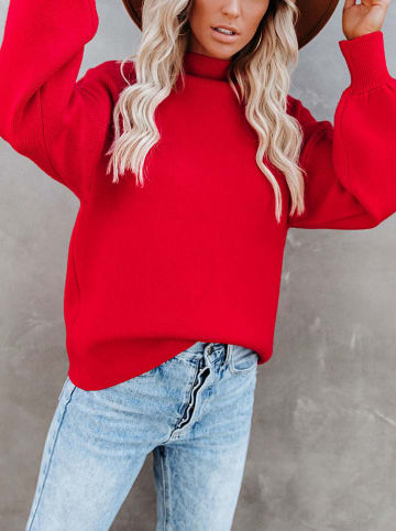 Pullover in Rot