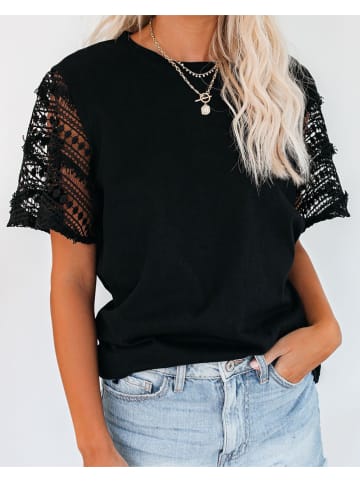 Shirt in Schwarz