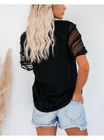 Shirt in Schwarz