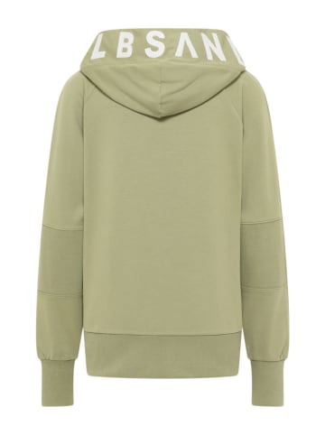 Sweatjacke "Kelda" in Grün