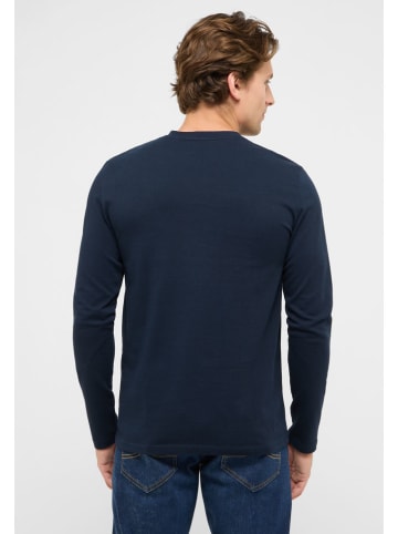 Mustang Longsleeve in Dunkelblau