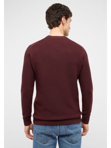 Mustang Sweter w kolorze bordowym
