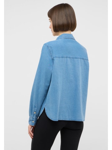 Jeansbluse in Hellblau