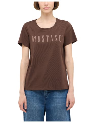 Shirt in Braun