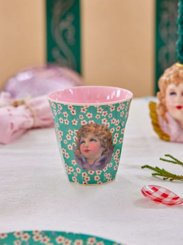 Kubek jumbo "Angel" w kolorze zielonym - 250 ml