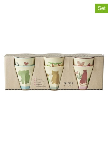6er-Set: Becher "Sweet Jungle" in Bunt - 160 ml