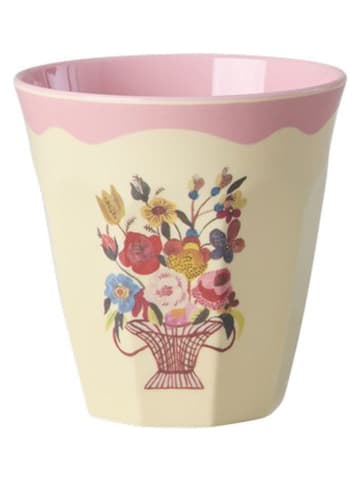 Becher "Nathalie Lété" in Creme/ Rosa - 250 ml