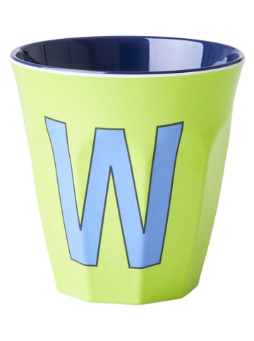 Kubek "Letter W" w kolorze jasnozielonym - 250 ml