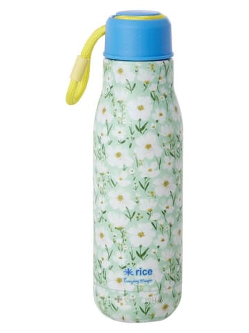 Isoleerfles "Summer Bloom" lichtgroen - 500 ml